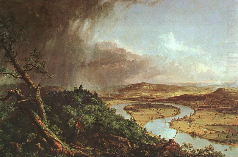 The Connecticut River near Northampton, Thomas Cole